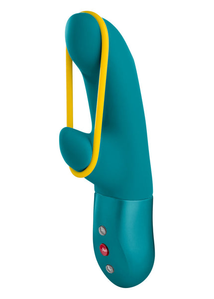 Fun Factory AMORINO Aquamarine - Aquamarine USB Rechargeable Rabbit Vibrator