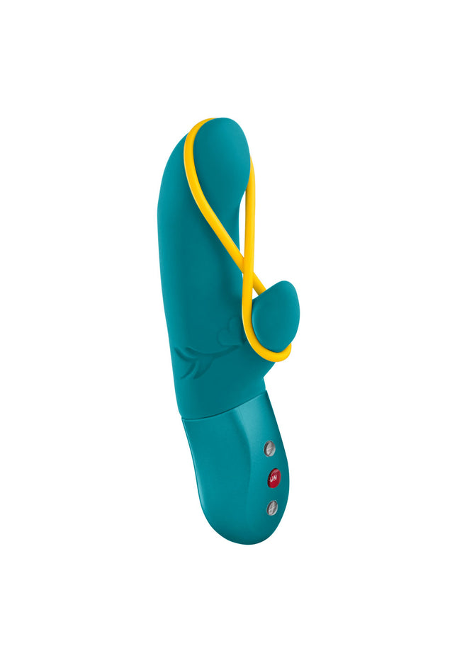 Fun Factory AMORINO Aquamarine - Aquamarine USB Rechargeable Rabbit Vibrator