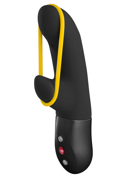 Fun Factory AMORINO Black - Black USB Rechargeable Rabbit Vibrator