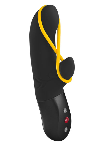 Fun Factory AMORINO Black - Black USB Rechargeable Rabbit Vibrator