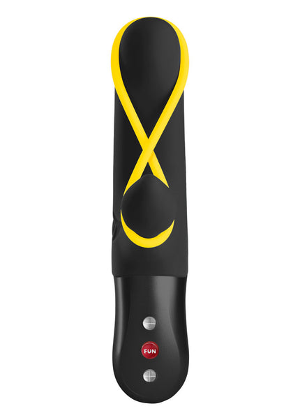 Fun Factory AMORINO Black - Black USB Rechargeable Rabbit Vibrator