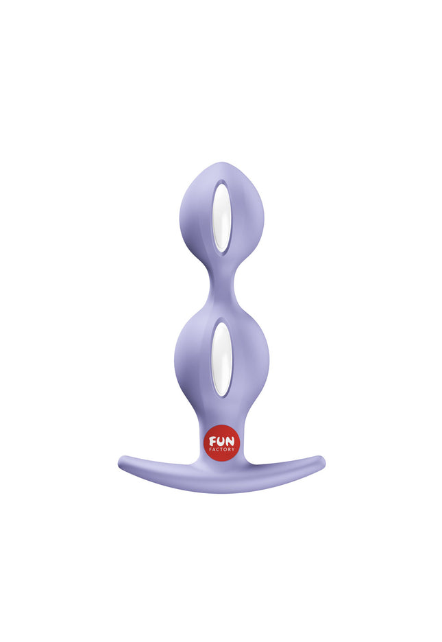 Fun Factory B BALLS DUO Purple - Purple 13 cm Weighted Kegel Balls