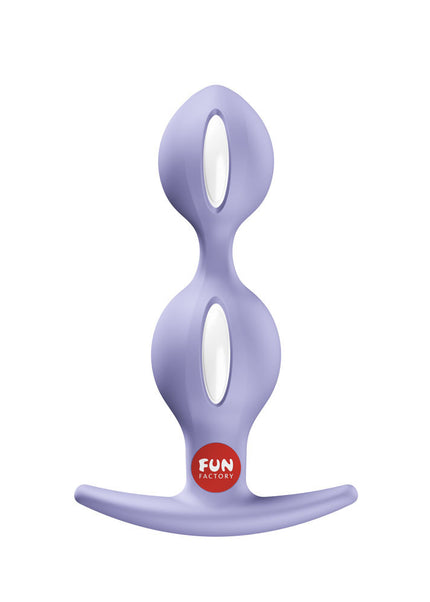 Fun Factory B BALLS DUO Purple - Purple 13 cm Weighted Kegel Balls