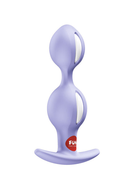 Fun Factory B BALLS DUO Purple - Purple 13 cm Weighted Kegel Balls