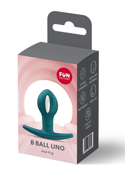 Fun Factory B BALLS UNO Bottle Green - Bottle Green 7.3 cm Kegel Ball