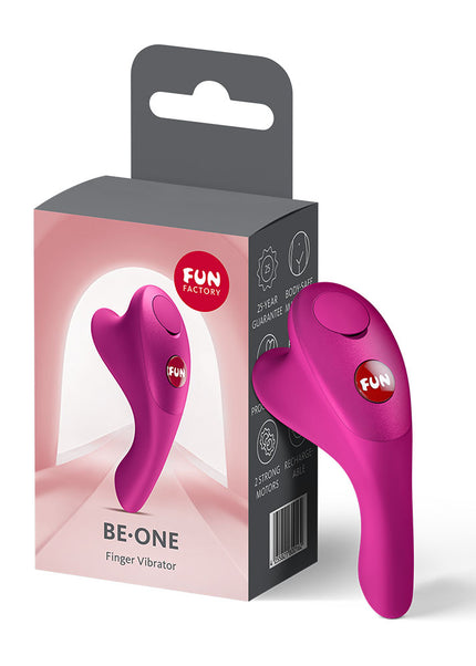 Fun Factory BE-ONE Magenta - Magenta USB-C Rechargeable Finger Stimulator