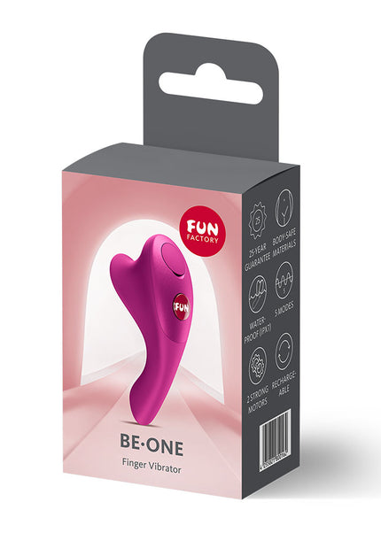 Fun Factory BE-ONE Magenta - Magenta USB-C Rechargeable Finger Stimulator