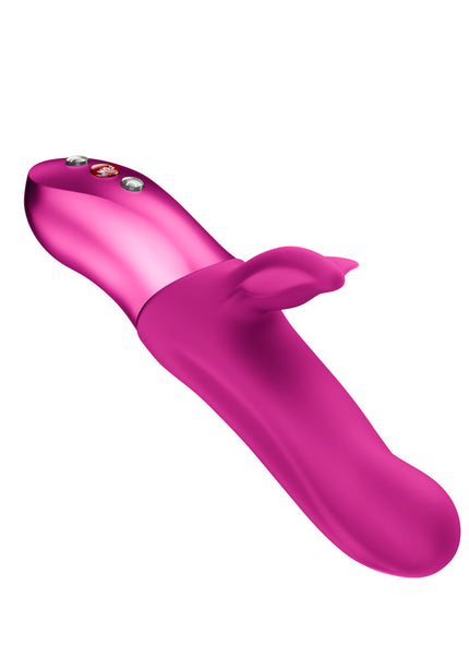 Fun Factory BI STRONIC FUSION Magenta - Magenta USB Rechargeable Stronic Rabbit Vibrator