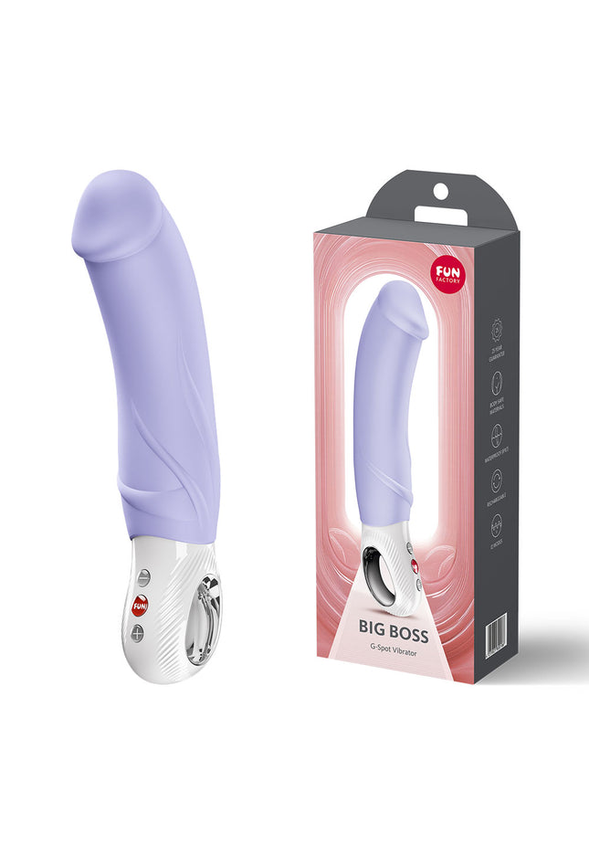 Fun Factory BIG BOSS Purple - Purple 22.9 cm USB-C Vibrator