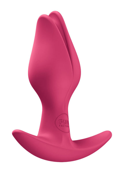 Fun Factory BOOTIE FEM Raspberry - Raspberry Red 8.5 cm Butt Plug