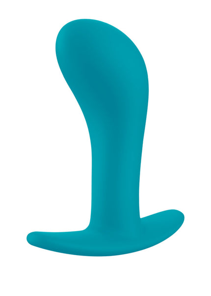 Fun Factory BOOTIE L Aquamarine - Aquamarine 10.9 cm Large Anal Plug