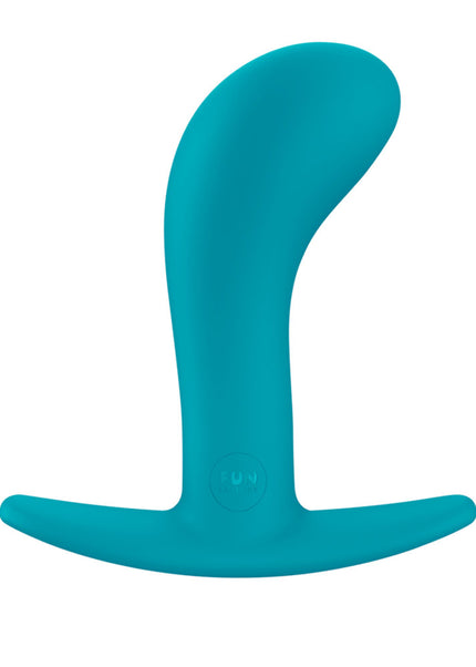 Fun Factory BOOTIE L Aquamarine - Aquamarine 10.9 cm Large Anal Plug