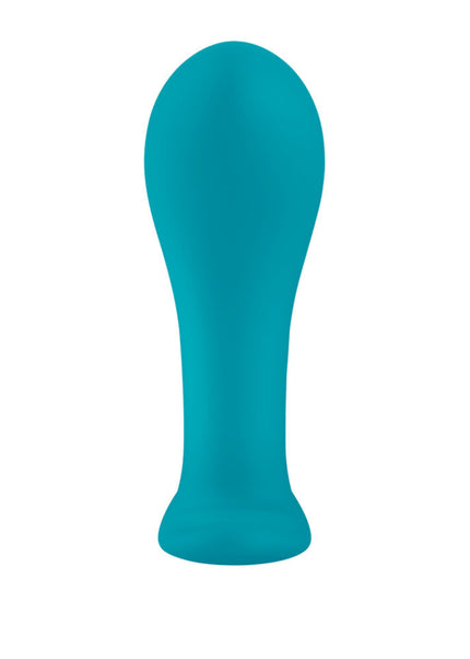 Fun Factory BOOTIE L Aquamarine - Aquamarine 10.9 cm Large Anal Plug