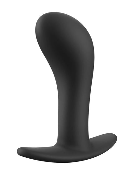Fun Factory BOOTIE L Black - Black 10.9 cm Large Anal Plug