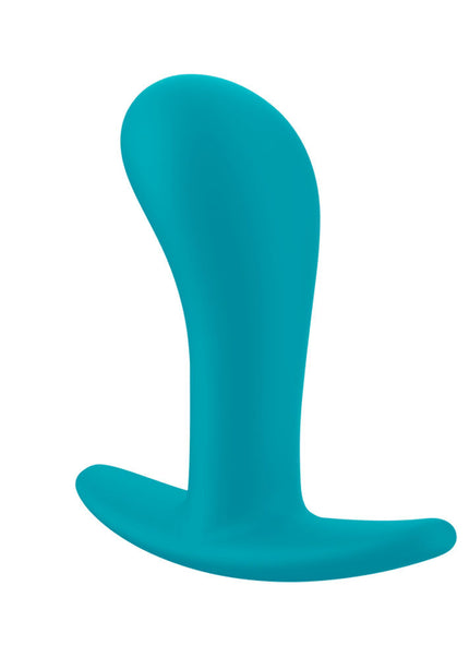 Fun Factory BOOTIE M Aquamarine - Aquamarine 9.4 cm Medium Butt Plug