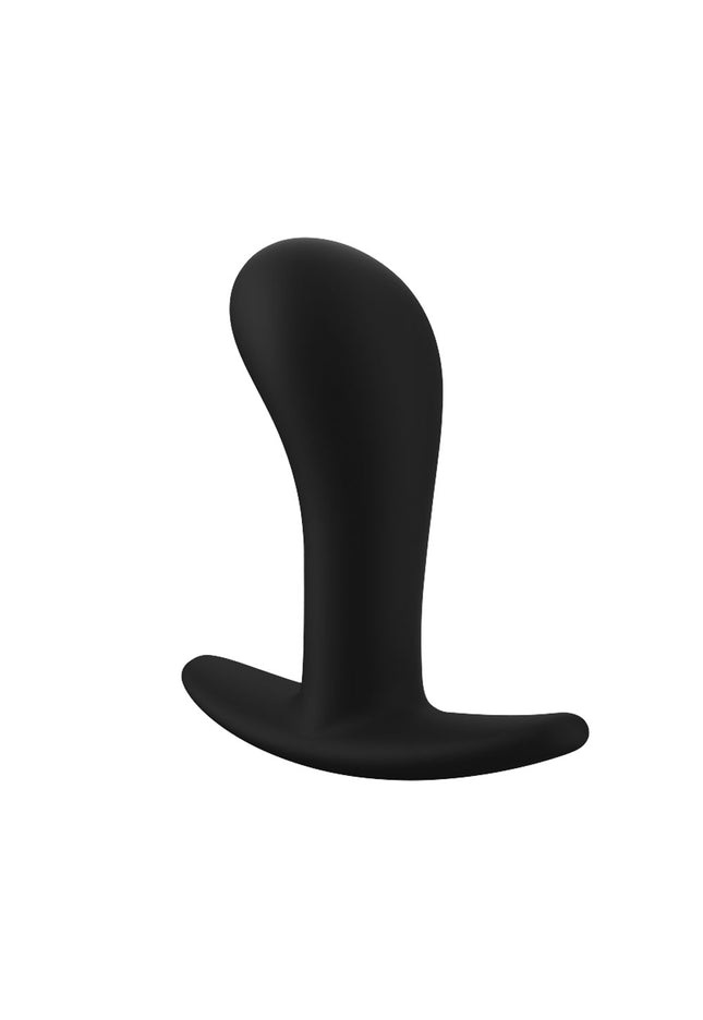 Fun Factory BOOTIE M Black - Black 9.4 cm Medium Butt Plug
