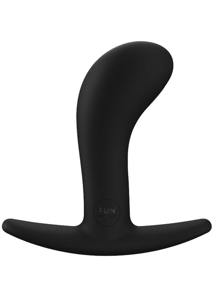 Fun Factory BOOTIE M Black - Black 9.4 cm Medium Butt Plug