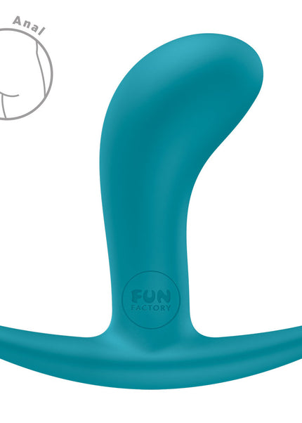 Fun Factory BOOTIE S Aquamarine - Aquamarine 7.9 cm Small Butt Plug