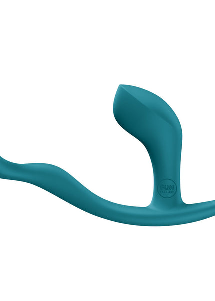 Fun Factory BOOTIE RING Bottle Green - Bottle Green 14.7 cm Anal Plug with Cock Ring