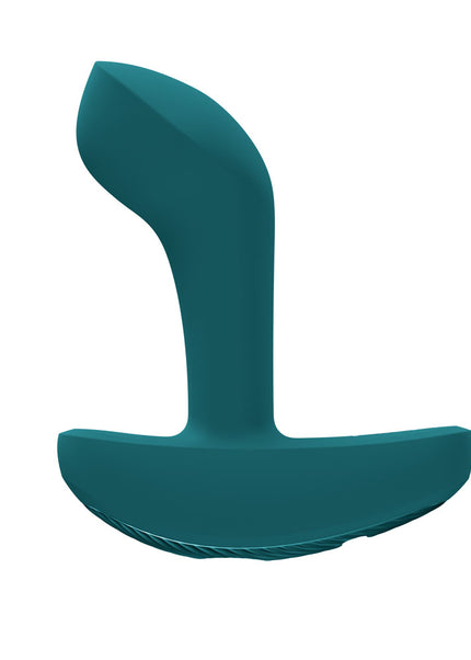 Fun Factory BOOTY VIBE Bottle Green - Bottle Green 9.7 cm USB-C Rechargeable Vibrating Anal Plug