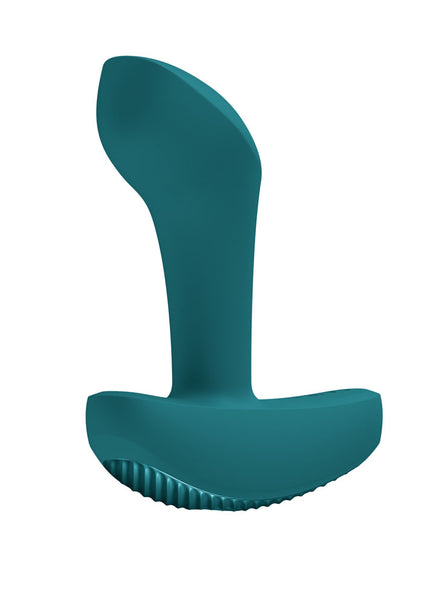 Fun Factory BOOTY VIBE Bottle Green - Bottle Green 9.7 cm USB-C Rechargeable Vibrating Anal Plug