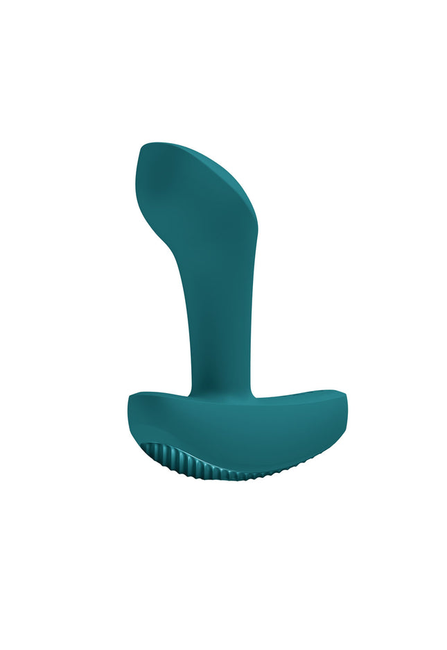 Fun Factory BOOTY VIBE Bottle Green - Bottle Green 9.7 cm USB-C Rechargeable Vibrating Anal Plug