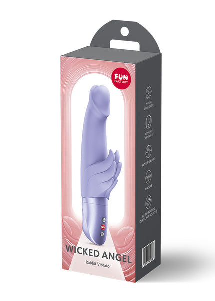 Fun Factory WICKED ANGEL Purple - Purple Angel Vibrator