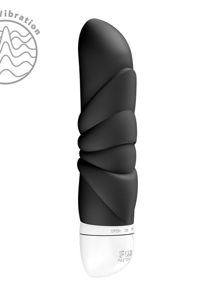 Fun Factory JAM Black - Black 12.2 cm Vibrator