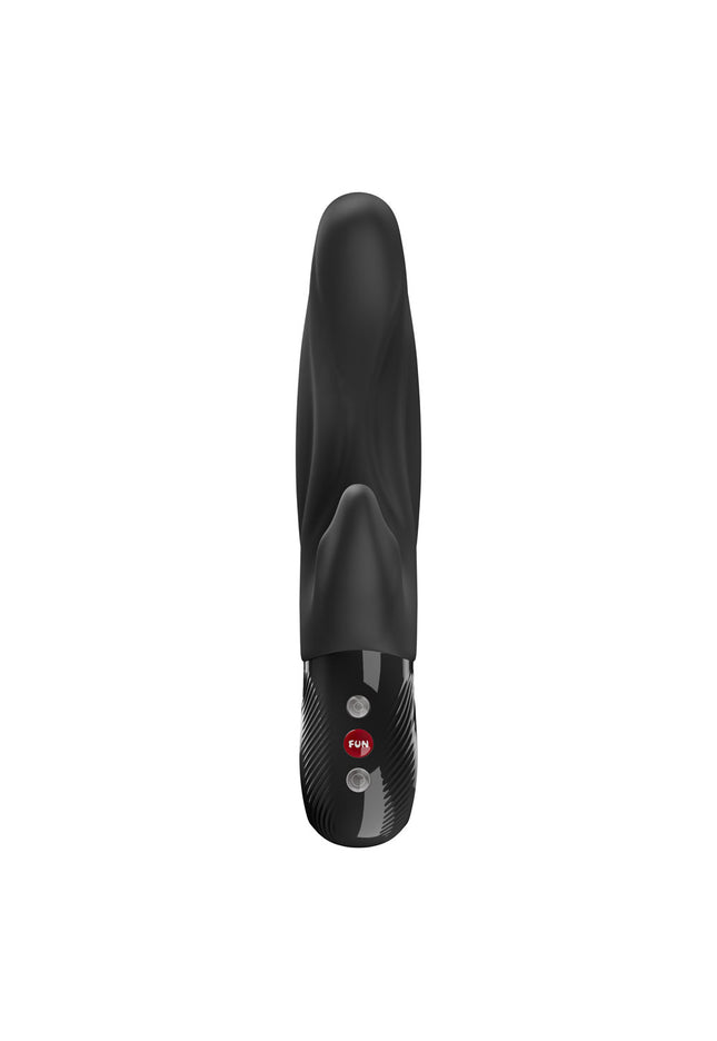 Fun Factory LADY BI Black - Black 21.8 cm USB-C Rechargeable Vibrator