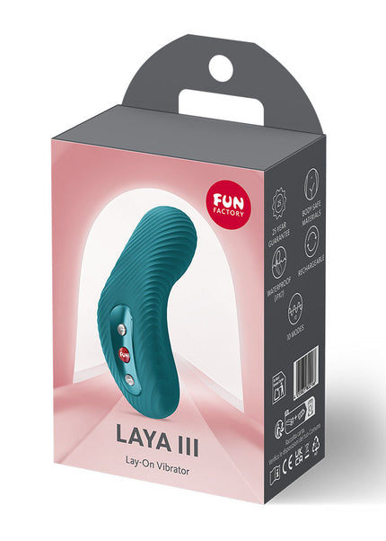 Fun Factory LAYA III Bottle Green - Bottle Green USB-C Rechargeable Stimulator