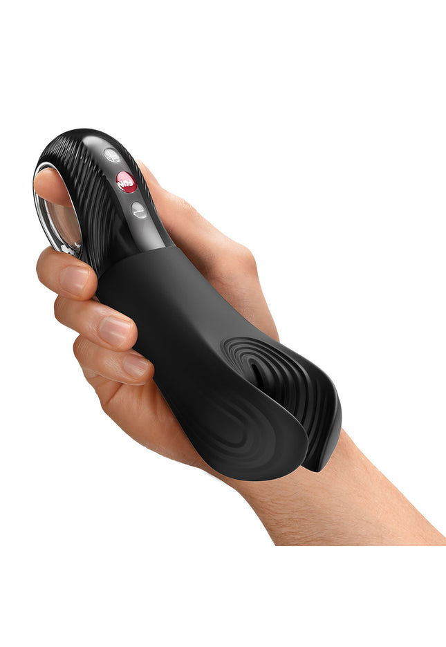 Fun Factory MANTA Black - Black USB-C Rechargeable Unisex Vibrator