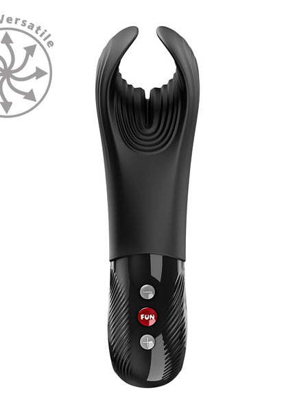 Fun Factory MANTA Black - Black USB-C Rechargeable Unisex Vibrator