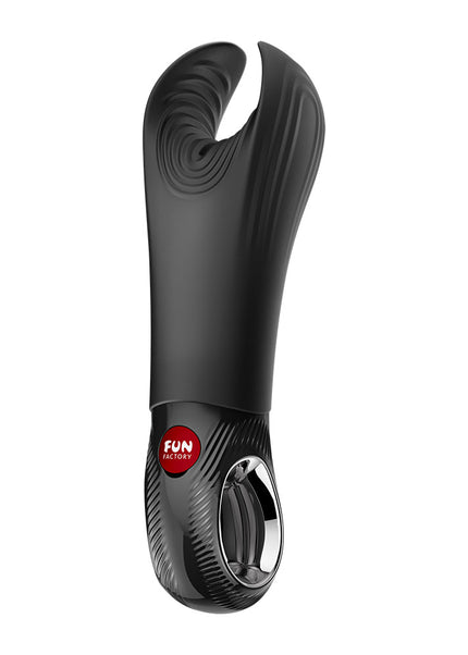 Fun Factory MANTA Black - Black USB-C Rechargeable Unisex Vibrator