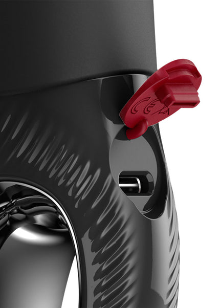 Fun Factory MANTA Black - Black USB-C Rechargeable Unisex Vibrator