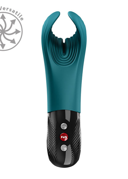 Fun Factory MANTA Bottle Green - Bottle Green USB-C Rechargeable Unisex Vibrator