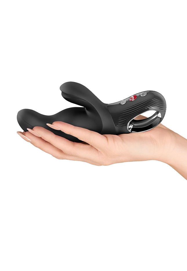 Fun Factory MISS BI Black - Black 17 cm USB-C Rechargeable Vibrator