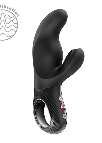 Fun Factory MISS BI Black - Black 17 cm USB-C Rechargeable Vibrator