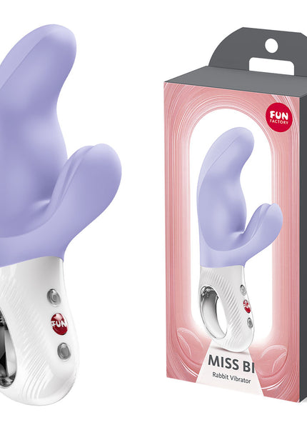 Fun Factory MISS BI Purple - Purple 17 cm USB-C Rechargeable Vibrator