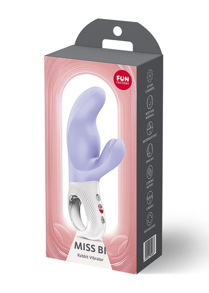 Fun Factory MISS BI Purple - Purple 17 cm USB-C Rechargeable Vibrator