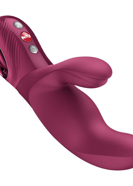 Fun Factory MISS BI Wine Red - Wine Red 17 cm USB-C Rechargeable Vibrator