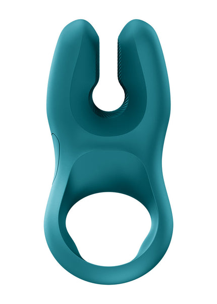 Fun Factory NOS PRO Bottle Green - Bottle Green USB-C Rechargeable Vibrating Cock Ring