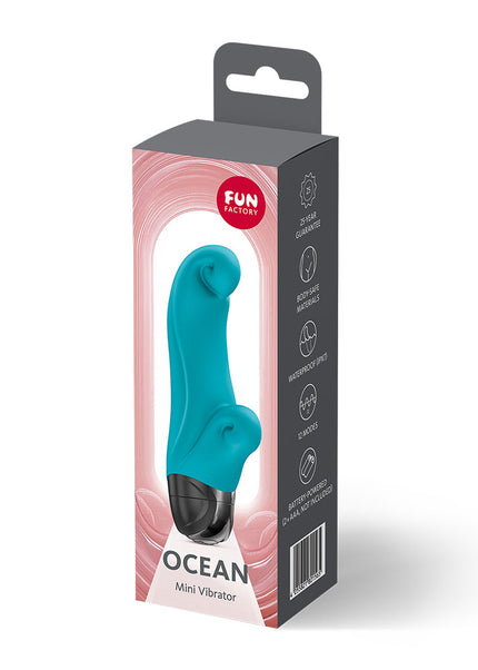Fun Factory OCEAN Aquamarine - Aquamarine 14.5 cm Vibrator