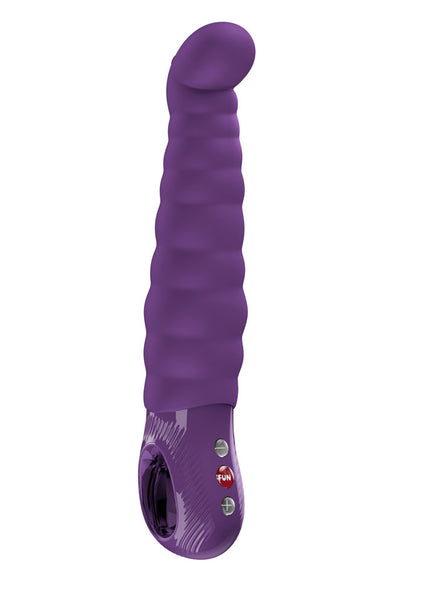 Fun Factory PATCHY PAUL Dark Violet - Dark Violet 23 cm USB-C Rechargeable Vibrator