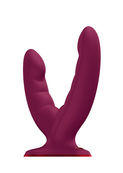 Fun Factory RYDE Wine Red - Wine Red Grinding Dildo
