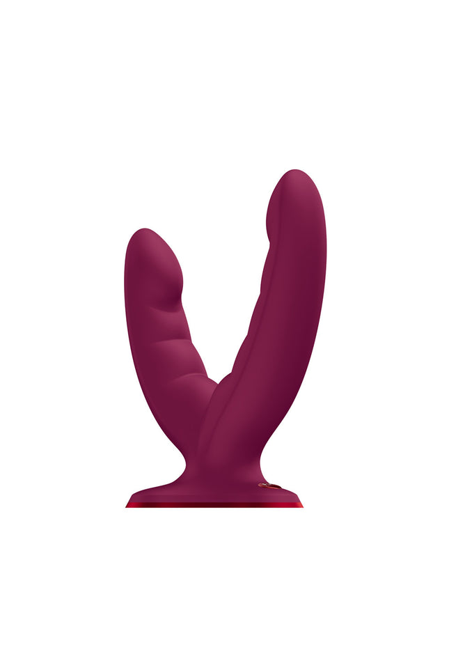 Fun Factory RYDE Wine Red - Wine Red Grinding Dildo