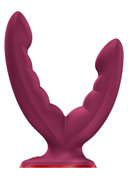Fun Factory RYDE Wine Red - Wine Red Grinding Dildo