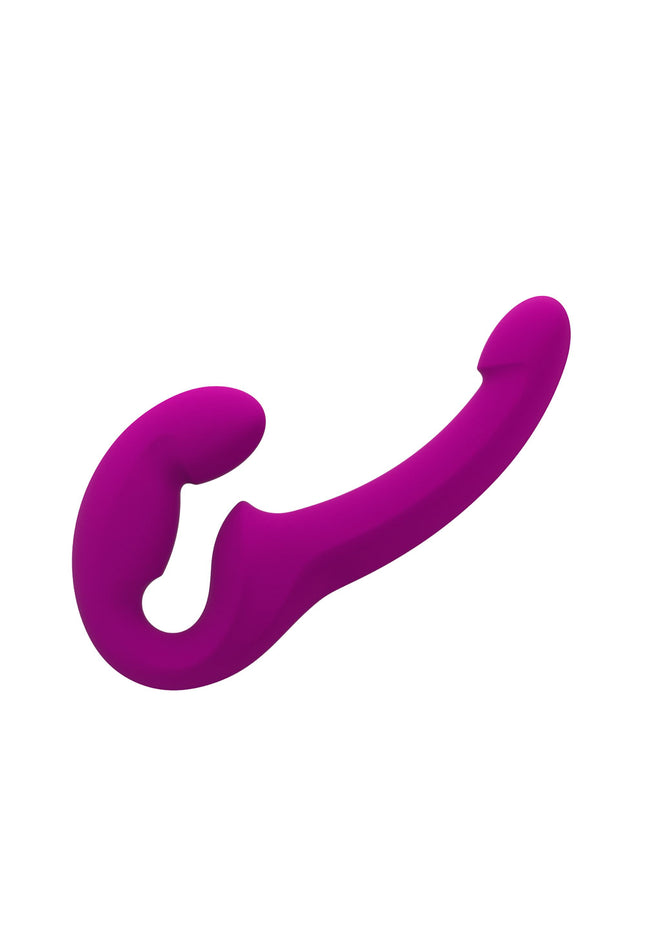 Fun Factory SHARE LITE Blackberry - Blackberry Strapless Strap-On
