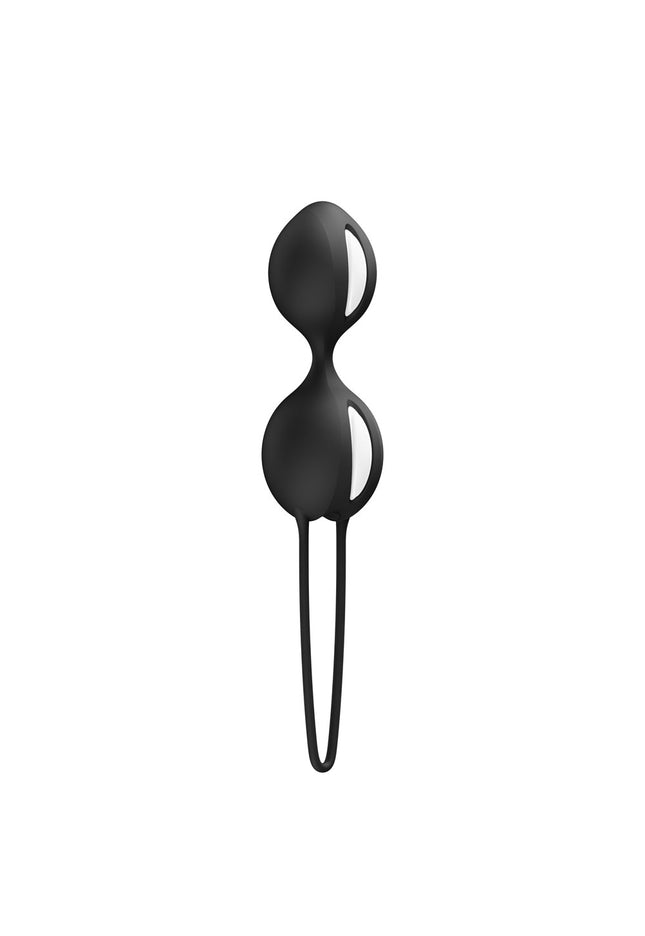 Fun Factory SMARTBALLS DUO Black - Black Weighted Kegel Balls