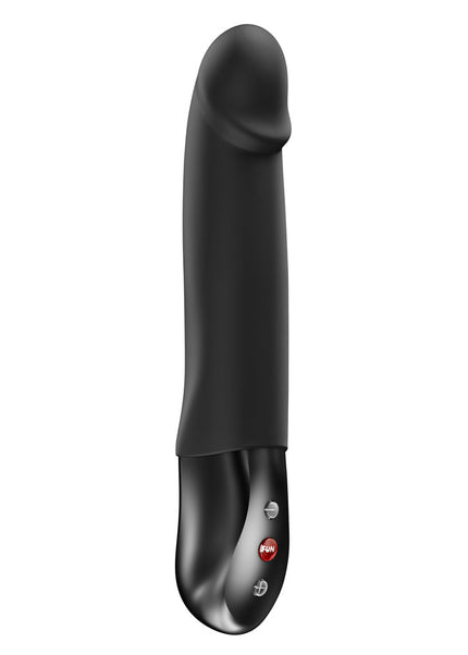 Fun Factory STRONIC REAL Black - Black USB Rechargeable Thrusting Vibrator