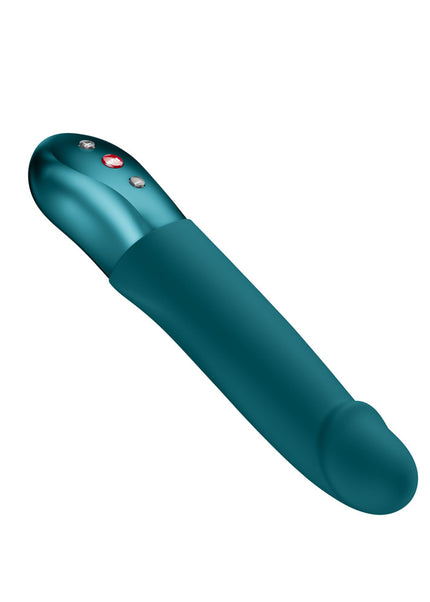 Fun Factory STRONIC REAL Bottle Green - Bottle Green USB Rechargeable Thrusting Vibrator